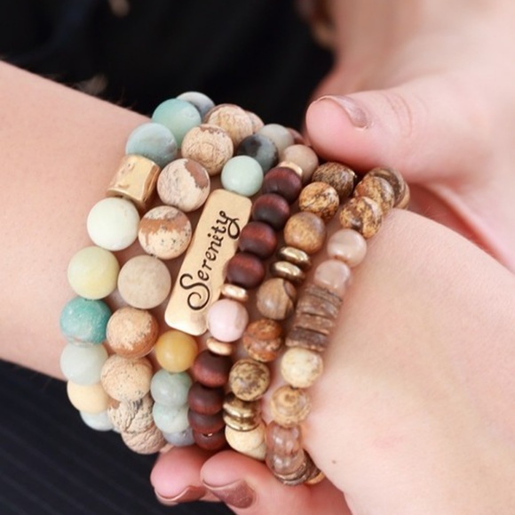 Jewelry - Natural stone beaded stretch Bracelet jewelry